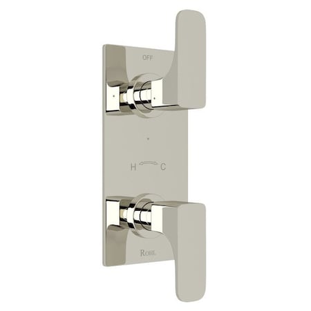 Rohl Quartile 1/2" Thermostatic Trim With Diverter CU390L-PN/TO